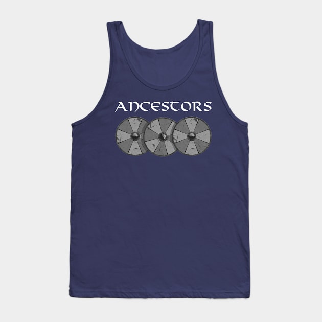 Viking Warrior Ancestors T-shirt Tank Top by AgemaApparel